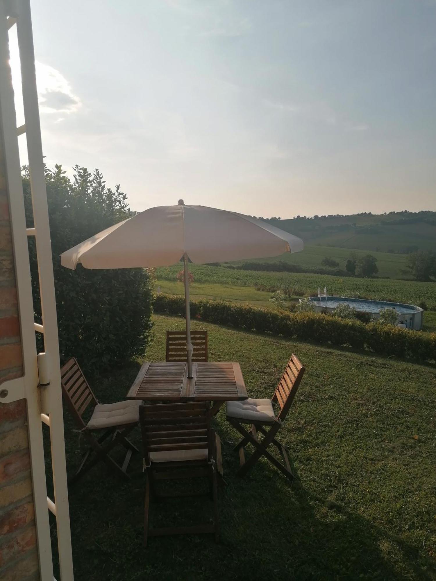 Il Giardino Nella Valle Belvedere Ostrense Ngoại thất bức ảnh